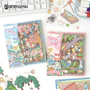 Happy Animals Scroll DIY Sticker